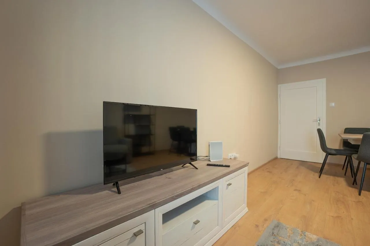 Stephansplatz View: Spacious 2-Bedroom with Balcony Vienna Apartment