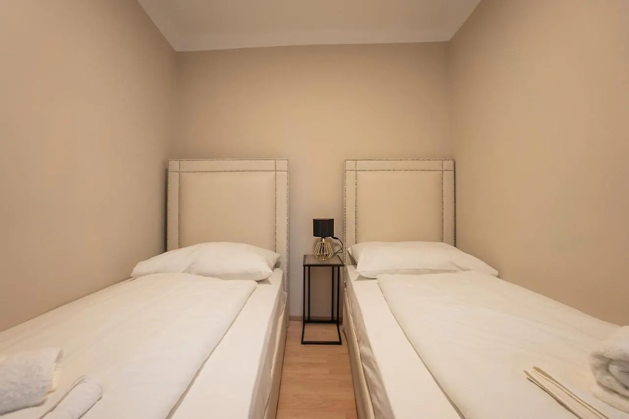 Stephansplatz View: Spacious 2-Bedroom with Balcony Vienna Apartment
