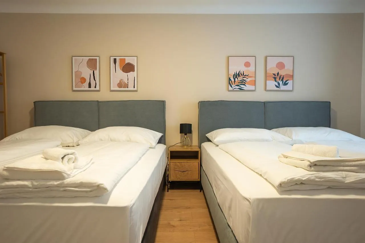 Stephansplatz View: Spacious 2-Bedroom with Balcony Vienna 0*,  Austria