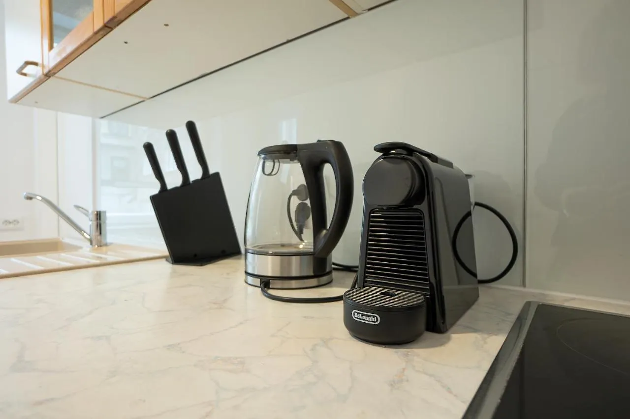 Stephansplatz View: Spacious 2-Bedroom with Balcony Vienna Apartment